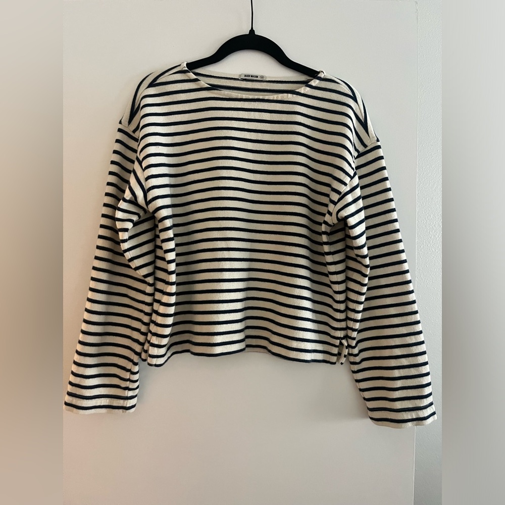 Buck Mason Women’s Mariner Breton Stripe Tee